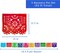 Mexican Party Banners – 5-Pack, 10 Plastic Flags per Banner, Fiesta Papel Picado Decorations